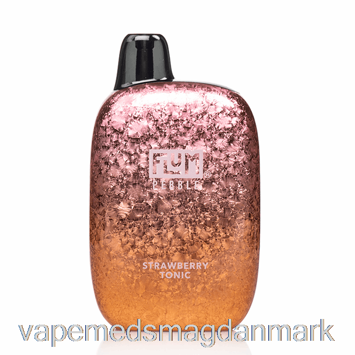 Vape Juice Flum Pebble 6000 Engangs Jordbær Tonic